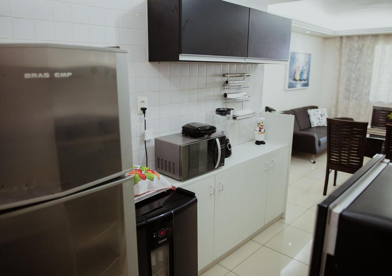 Flat Guarajuba Beira Da Praia Pe Na Areia Kültér fotó