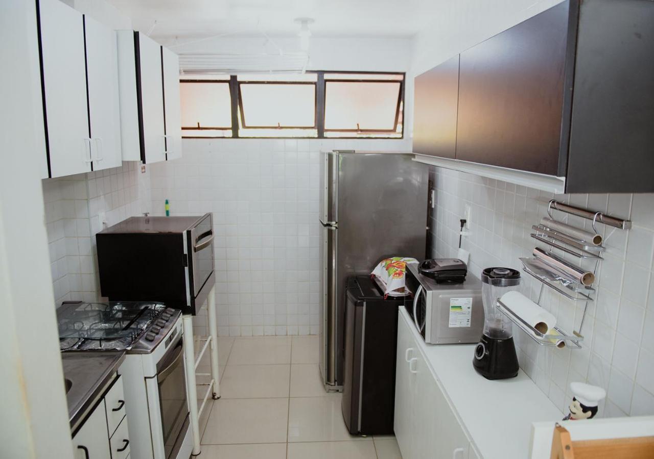 Flat Guarajuba Beira Da Praia Pe Na Areia Kültér fotó